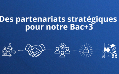 Des partenariats stratégiques pour un diplôme à Bac +3