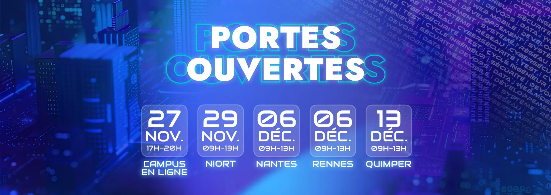 Portes ouvertes fin 2025