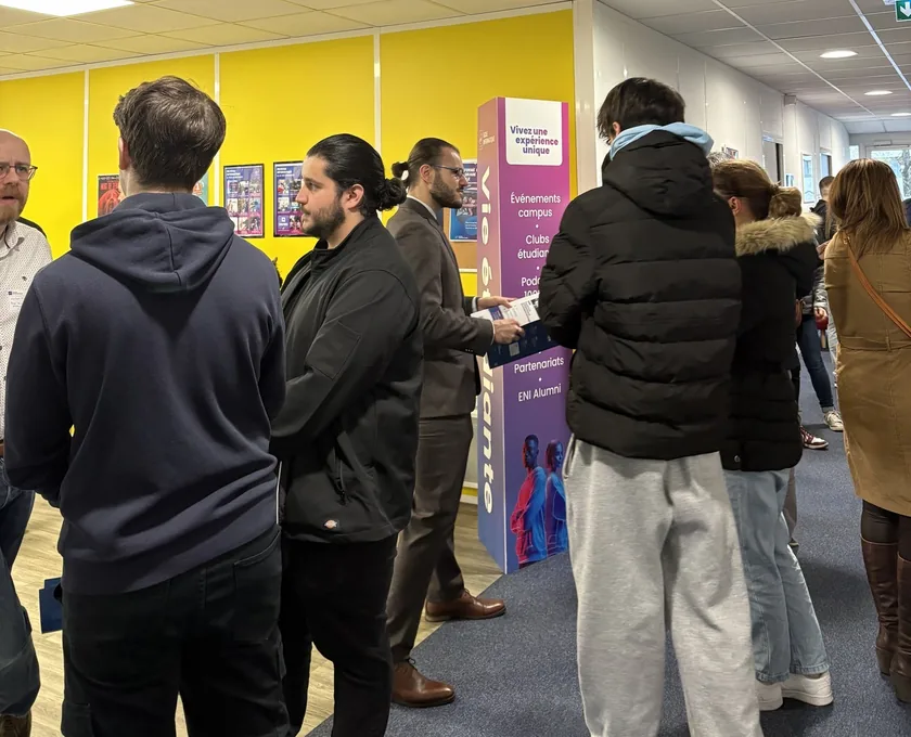 Visite guidée des locaux - JPO ENI École Informatique Rennes
