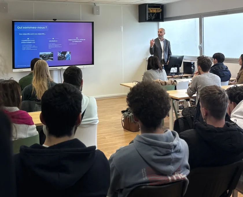 Conférence de la direction - JPO ENI École Informatique Rennes