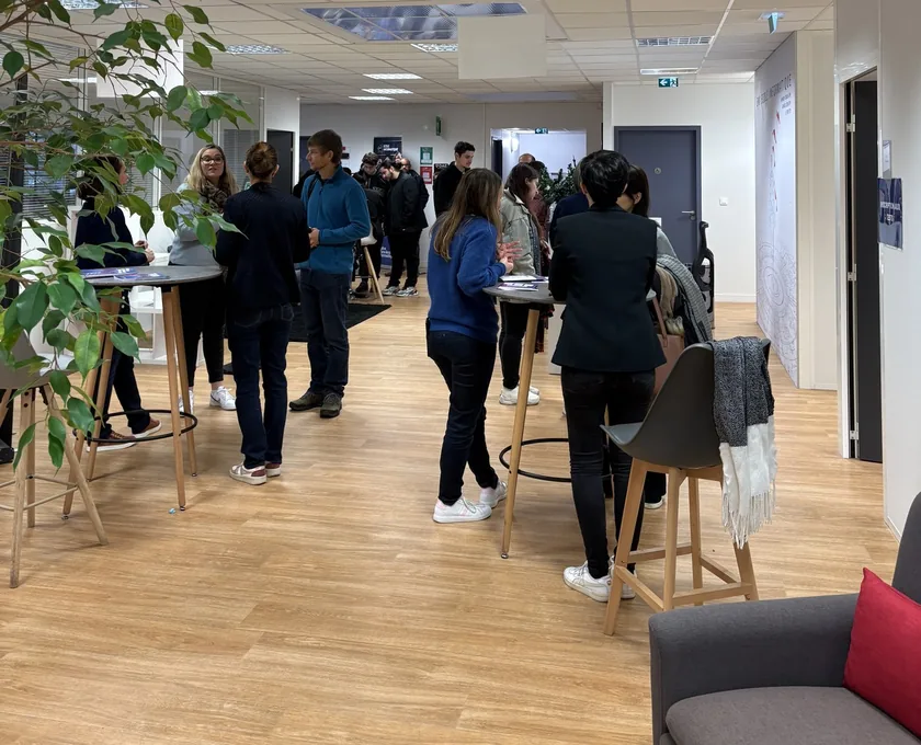 Accueil des visiteurs - JPO ENI École Informatique Rennes